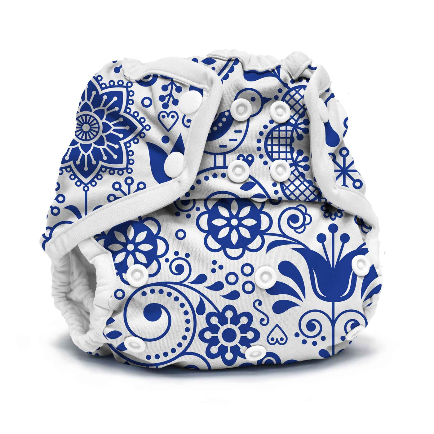 Kanga Care Rumparooz Newborn Reusable Cloth Diaper Cover Aplix Charlie Multicolored 4 15lbs
