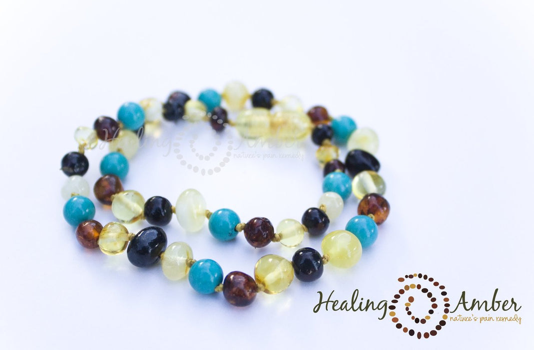 Healing Amber Necklace - 13 Inches